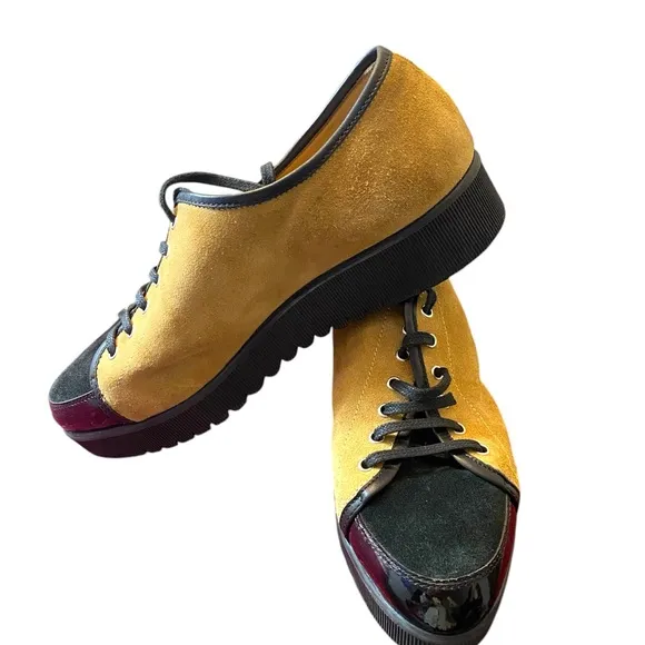 AQUATALIA MADE IN ITALY Women's Tan and Black Shoes