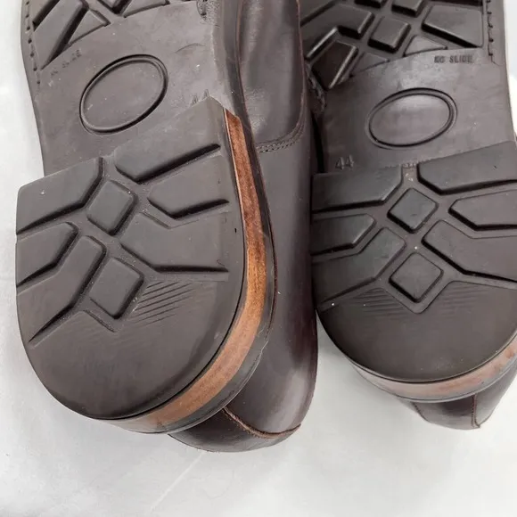 Aquatalia Monk Strap Loafers Derby Shoes Size‎ 11 Brown Leather Single Career