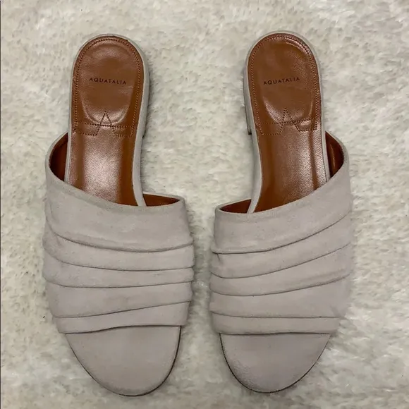 Aquatalia suede sandals