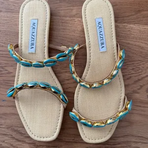 Aquazzura sandals size 37.5/7, new