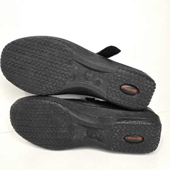 Arcopedico L18 Comfort Walking Mary Jane Shoes Black Lytech Stretch
