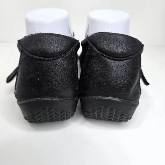 Arcopedico L18 Comfort Walking Mary Jane Shoes Black Lytech Stretch