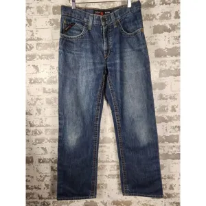 Ariat Blue FR M4 Relaxed Boot Cut Jeans Flame Resistant Size 31x32 Workwear
