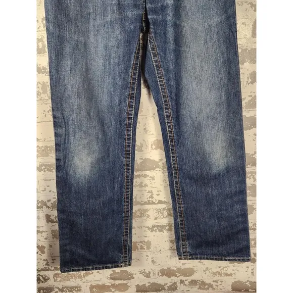 Ariat Blue FR M4 Relaxed Boot Cut Jeans Flame Resistant Size 31x32 Workwear