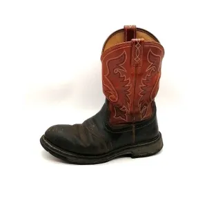 Ariat Boots Mens Brown 10.5 Leather Cowboy Western Shoe Rodeo Work 10010897
