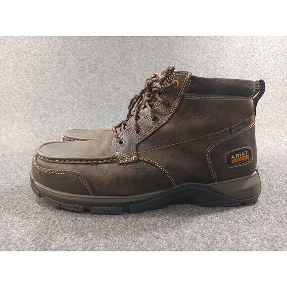 Ariat Edge LTE Chukka H2O Comp Toe Dark Brown Work Boots Men's Sizes 10.5D