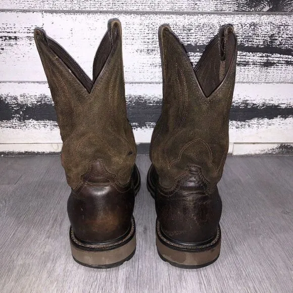 Ariat Leather Work leather Boots, Astm F2892-18EH Men’s Size 11 D Slip Resistant