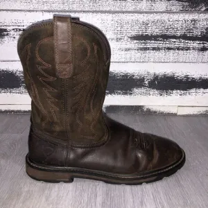 Ariat Leather Work leather Boots, Astm F2892-18EH Men’s Size 11 D Slip Resistant