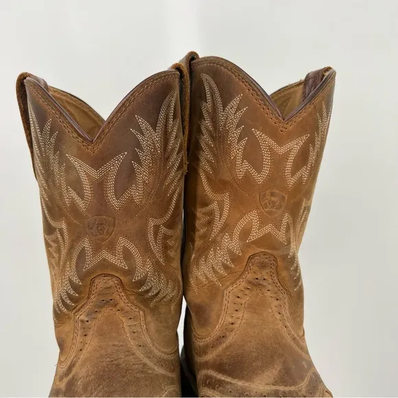 Ariat Men’s Brown Leather Sierra Work Boots
