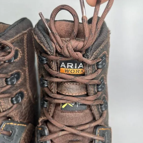 Ariat Men's MasterGrip 8&quot; MetGuard Waterproof Composite Toe Work Boot