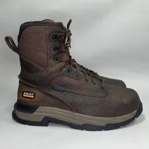Ariat Men's MasterGrip 8&quot; MetGuard Waterproof Composite Toe Work Boot