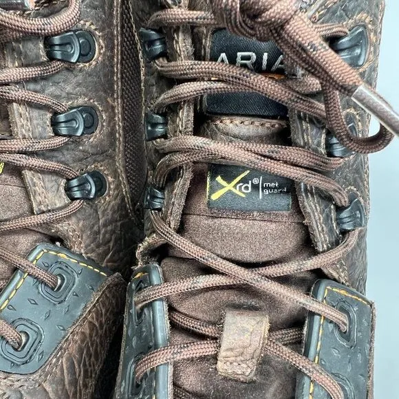 Ariat Men's MasterGrip 8&quot; MetGuard Waterproof Composite Toe Work Boot