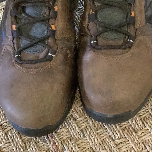 Ariat Men’s Work Rebar Boots, Dark Brown, Size 10EE, Preowned