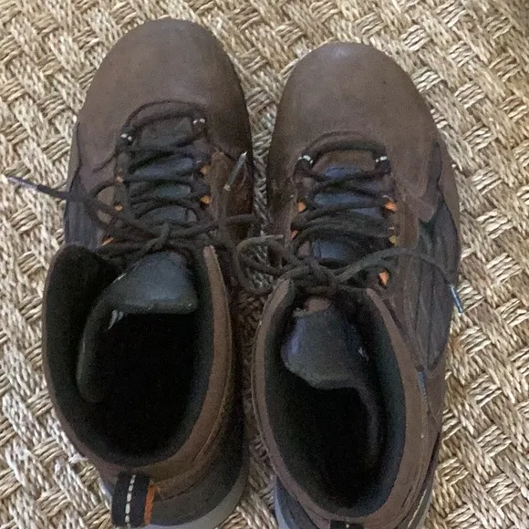Ariat Men’s Work Rebar Boots, Dark Brown, Size 10EE, Preowned