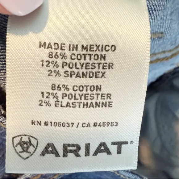 Ariat Perfect Rise Rosa Boot Cut Jeans Size 30R