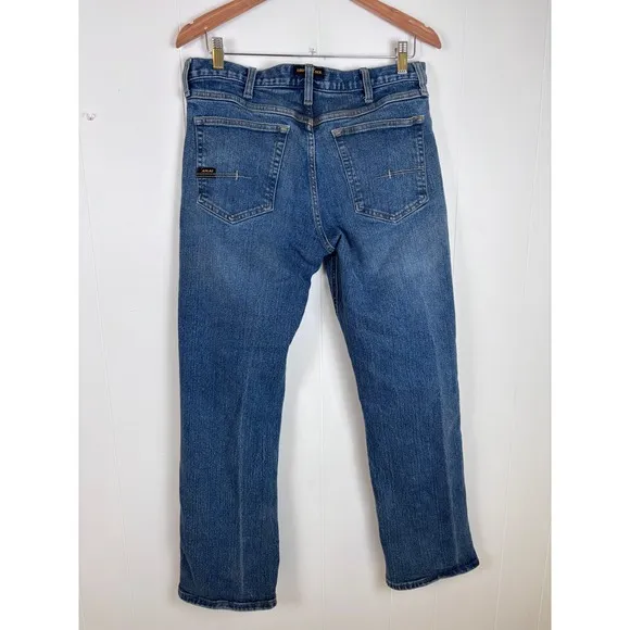Ariat Rebar M4 Relaxed Boot Cut Men's Jeans Workwear Denim 32x30.5