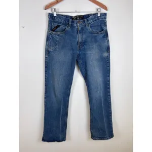 Ariat Rebar M4 Relaxed Boot Cut Men's Jeans Workwear Denim 32x30.5