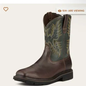 Ariat Steel square toe work Boots