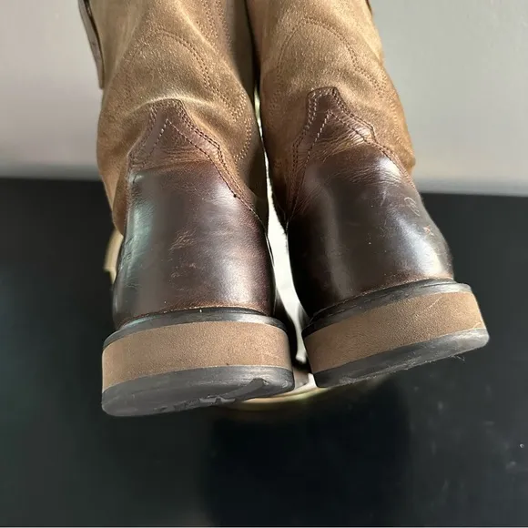Ariat Steel Toe Work Boots 10014241 Size 11D Brown Leather Western Construction