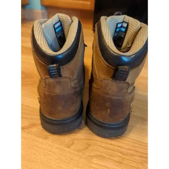 Ariat Turbo Work Boots Mens 11.5EE Brown Waterproof Composite Toe  10027335