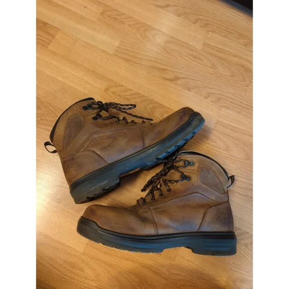 Ariat Turbo Work Boots Mens 11.5EE Brown Waterproof Composite Toe  10027335