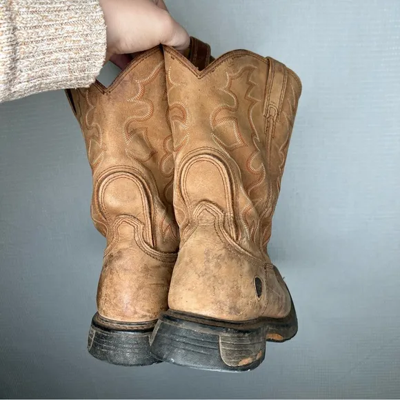 Ariat WorkHog Wide Square Toe Steel Toe Western Work Boot 11D