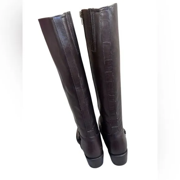 Ariat leather knee high equestrian riding boots size 7.5