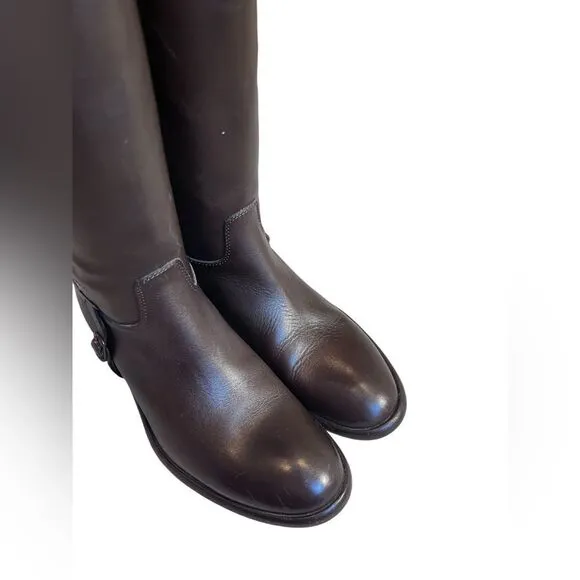 Ariat leather knee high equestrian riding boots size 7.5