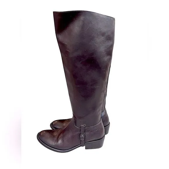 Ariat leather knee high equestrian riding boots size 7.5