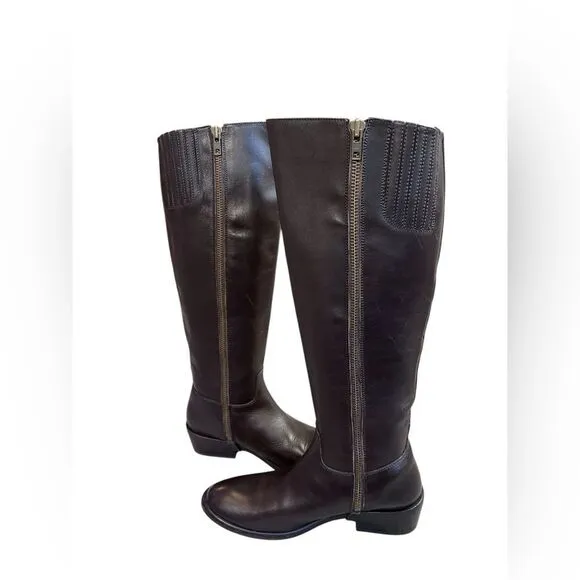 Ariat leather knee high equestrian riding boots size 7.5