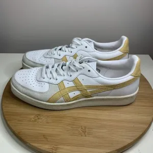 Asics Onitsuka Tiger Men's Size 7 Shoes 1183A353 White Yellow Athletic Sneakers