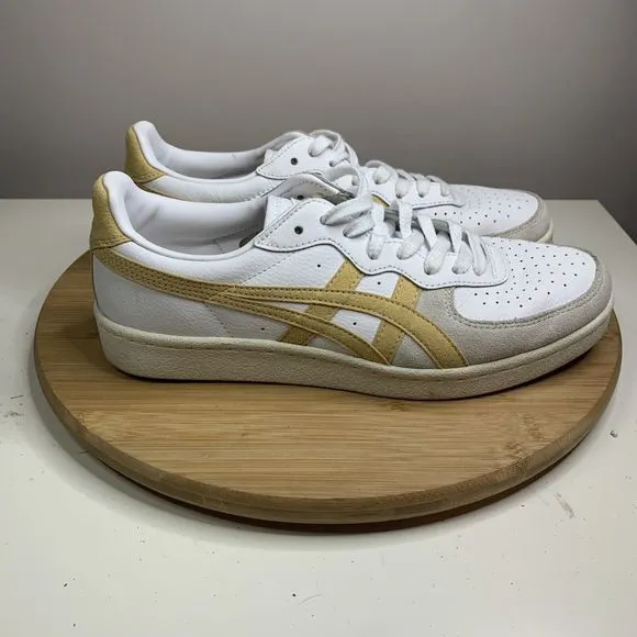 Asics Onitsuka Tiger Men's Size 7 Shoes 1183A353 White Yellow Athletic Sneakers