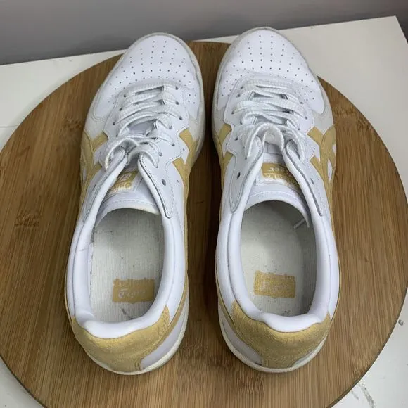 Asics Onitsuka Tiger Men's Size 7 Shoes 1183A353 White Yellow Athletic Sneakers