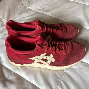 Asics Red Athletic Shoes