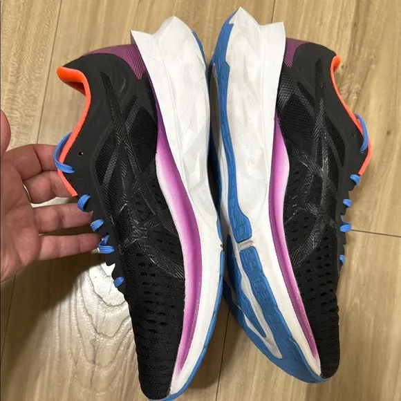 ASICS Women's Black Running Shoes size 10