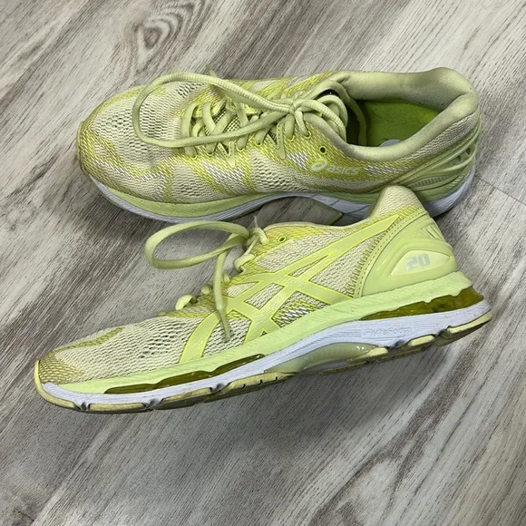 ASICS Women’s Gel-Nimbus 20 Limelight T850N Athletic Sneakers Running Shoes / 9