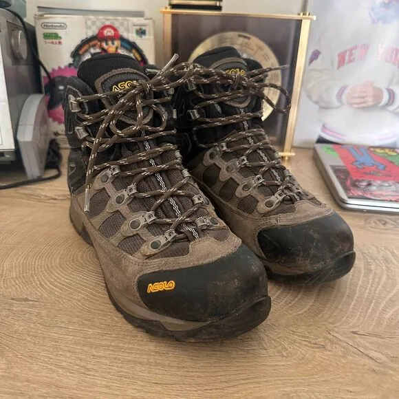 ASOLO Fugitive GTX Gore-Tex Hiking Boots Size 7.5 Womens