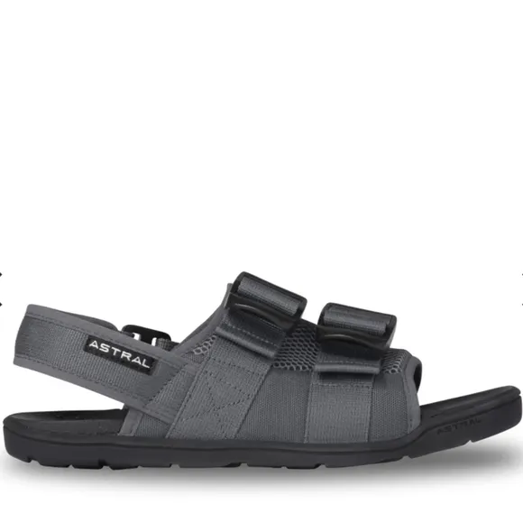 Astral Gray Stappy Sandals Size 8 NWB