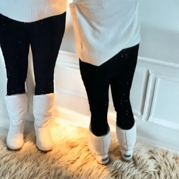 Australia Luxe Collective Boots Tall Ivory Brand New WARM🥶❄️