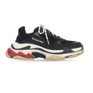 AUTHENTIC BALENCIAGA TRIPLE S SNEAKER IN BLACK‎