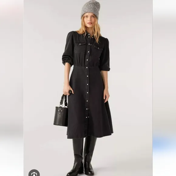 Ba&amp;Sh Marta Midi Dress