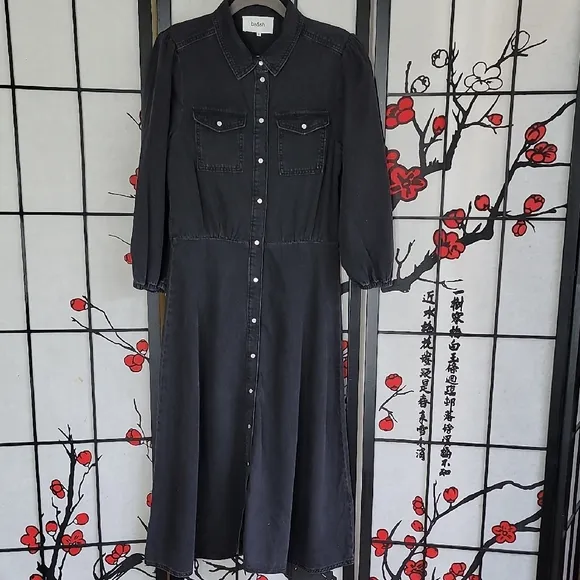 Ba&amp;Sh Marta Midi Dress