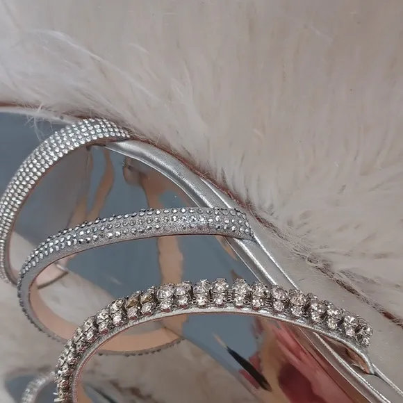 Badgley Mischka  rhinstone  sandals