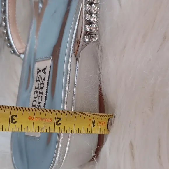 Badgley Mischka  rhinstone  sandals