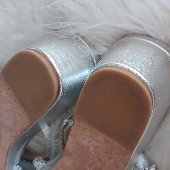 Badgley Mischka  rhinstone  sandals