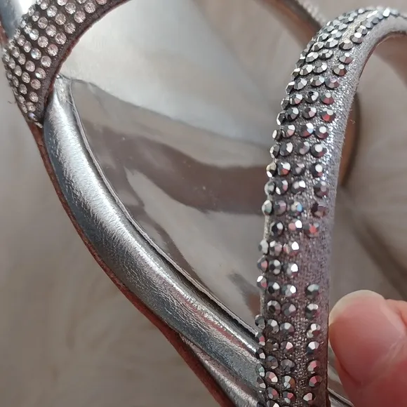 Badgley Mischka  rhinstone  sandals