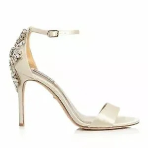 Badgley MischkaGalia Square Toe Crystal Jeweled Dress Sandals size 7