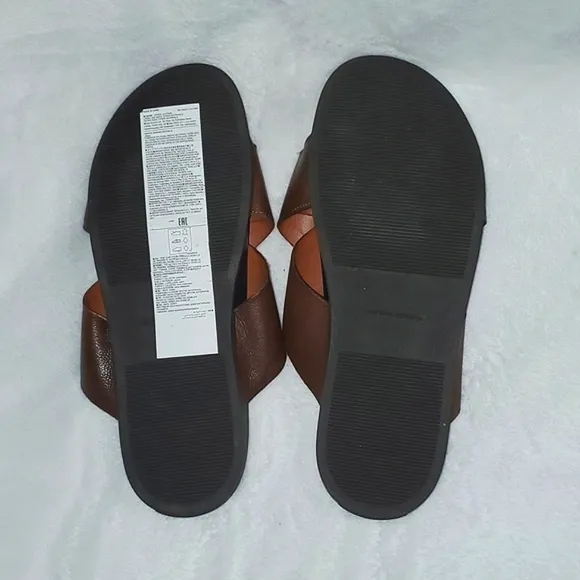 Banana Republic Leather Crossover Sandals Men's Size 11