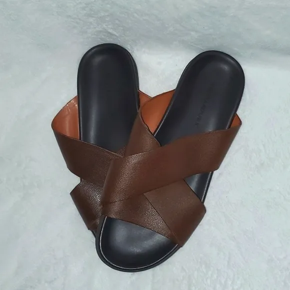 Banana Republic Leather Crossover Sandals Men's Size 11