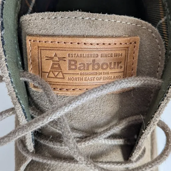 Barbour Mason Chukka Boots Size 6 NWOB